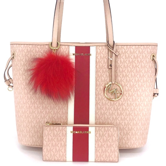 Michael Kors Handbags - 3PCS Michael Kors Drawstring Tote Wallet Charms